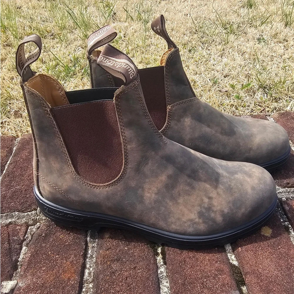 Blundstone 585 Classic Chelsea Boots Rustic Brown Men’s US 11.5 AU 10.5 NIB
